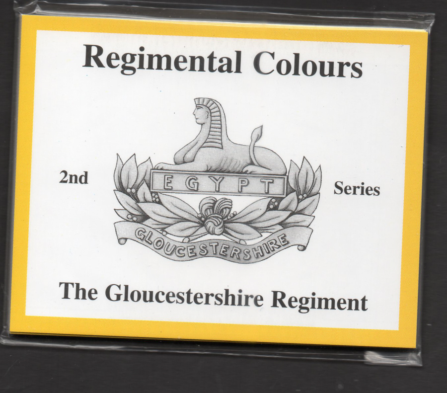 The Gloucestershire Regiment 2nd Series - 'Regimental Colours' Trade Card Set by David Hunter